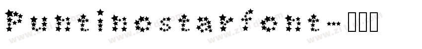 Puntino star font字体转换